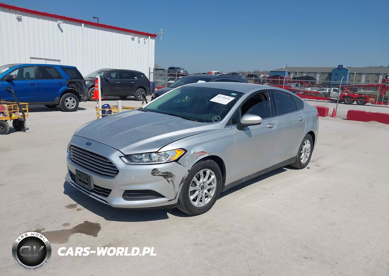 2016 Ford Fusion S VIN:3FA6P0G72GR280187 - 2