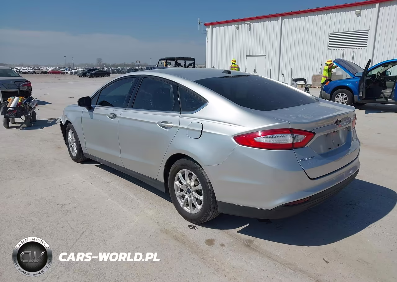 2016 Ford Fusion S VIN:3FA6P0G72GR280187 - 3