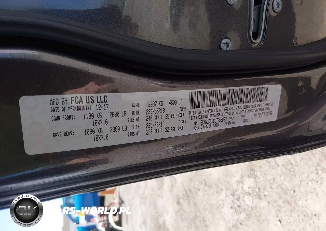 2018 Jeep Compass Limited 4X4 VIN:3C4NJDCB6JT255893 - 9