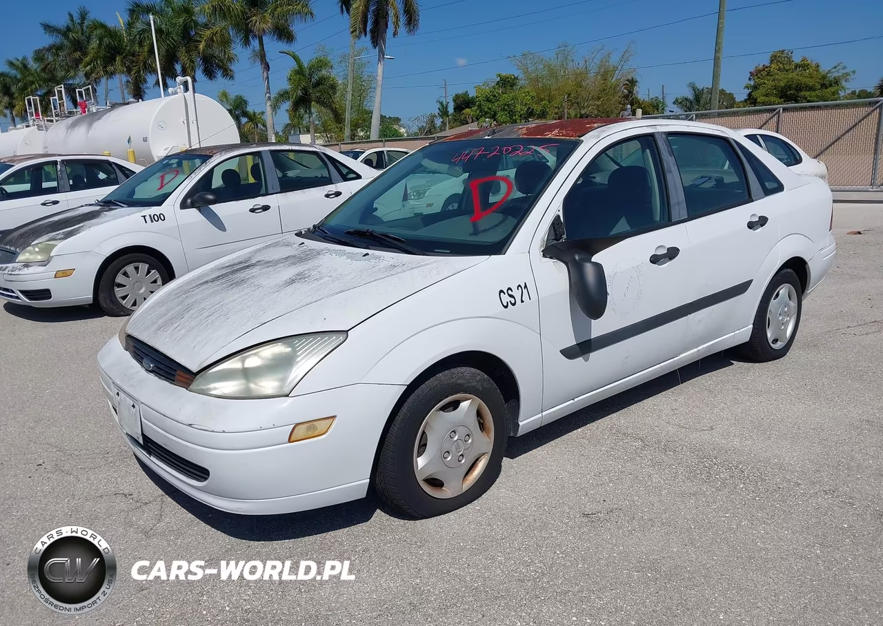 2001 Ford Focus Lx VIN:1FAFP33P01W123978 - 2