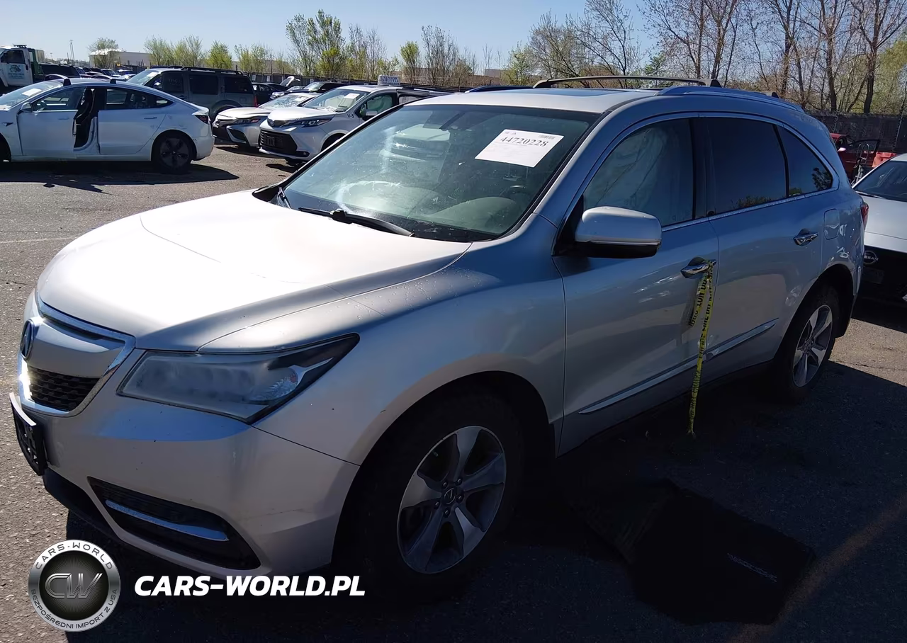 2015 Acura Mdx VIN:5FRYD4H21FB004362 - 2