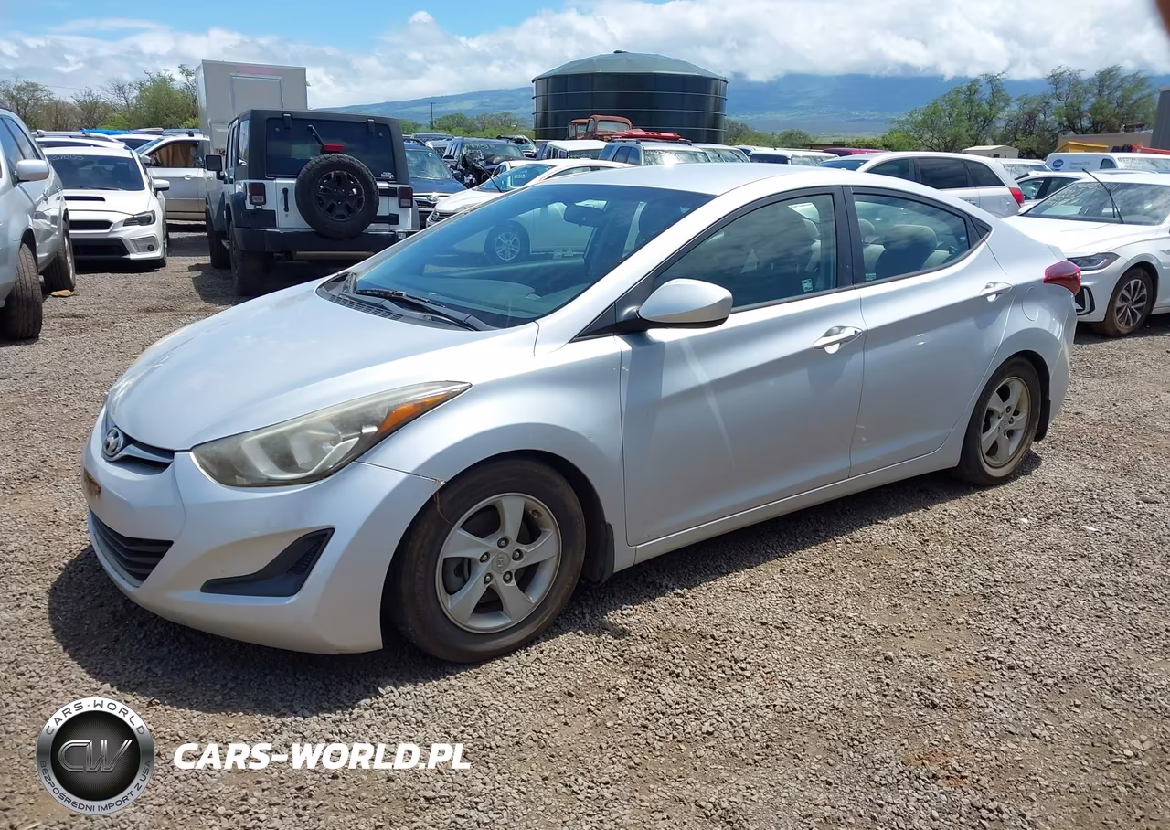 2014 Hyundai Elantra Se VIN:KMHDH4AE0EU164727 - 2