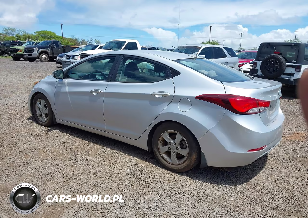 2014 Hyundai Elantra Se VIN:KMHDH4AE0EU164727 - 3