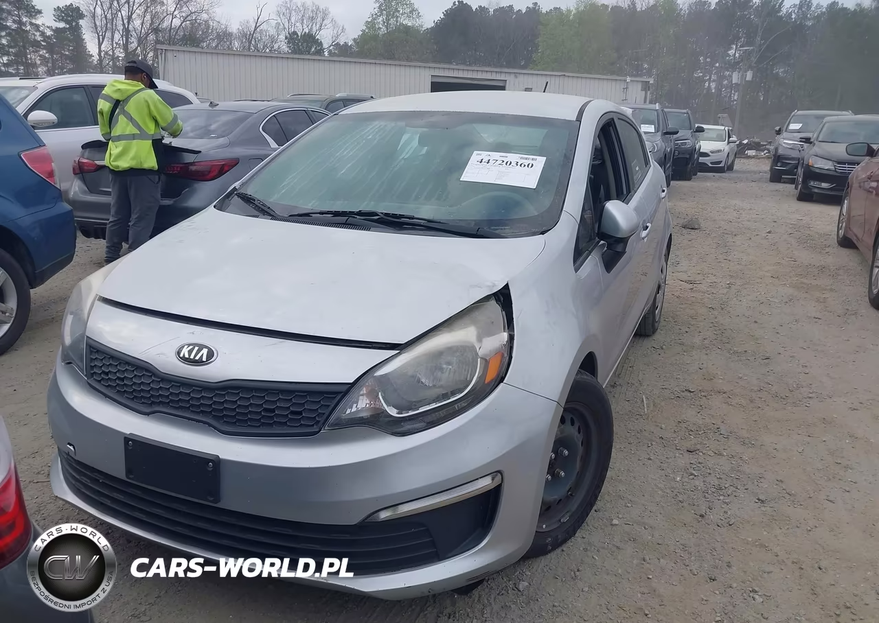 2016 Kia Rio Lx VIN:KNADM4A36G6539989 - 2