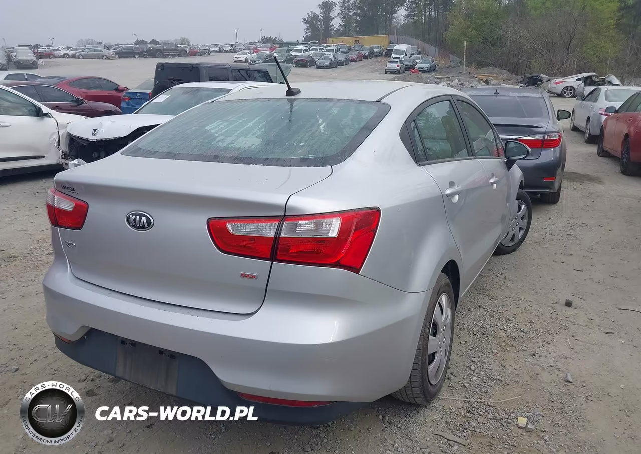 2016 Kia Rio Lx VIN:KNADM4A36G6539989 - 4