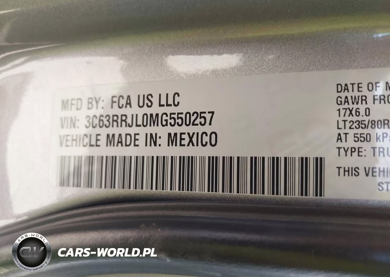 2021 Ram 3500 Laramie 4X4 8' Box VIN:3C63RRJL0MG550257 - 8