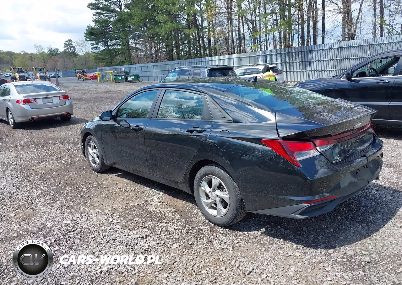 2021 Hyundai Elantra Se VIN:KMHLL4AG4MU173179 - 3