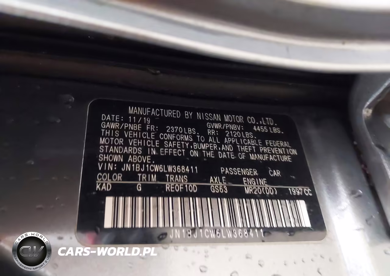 2020 Nissan Rogue Sport S Awd Xtronic Cvt VIN:JN1BJ1CW6LW368411 - 9