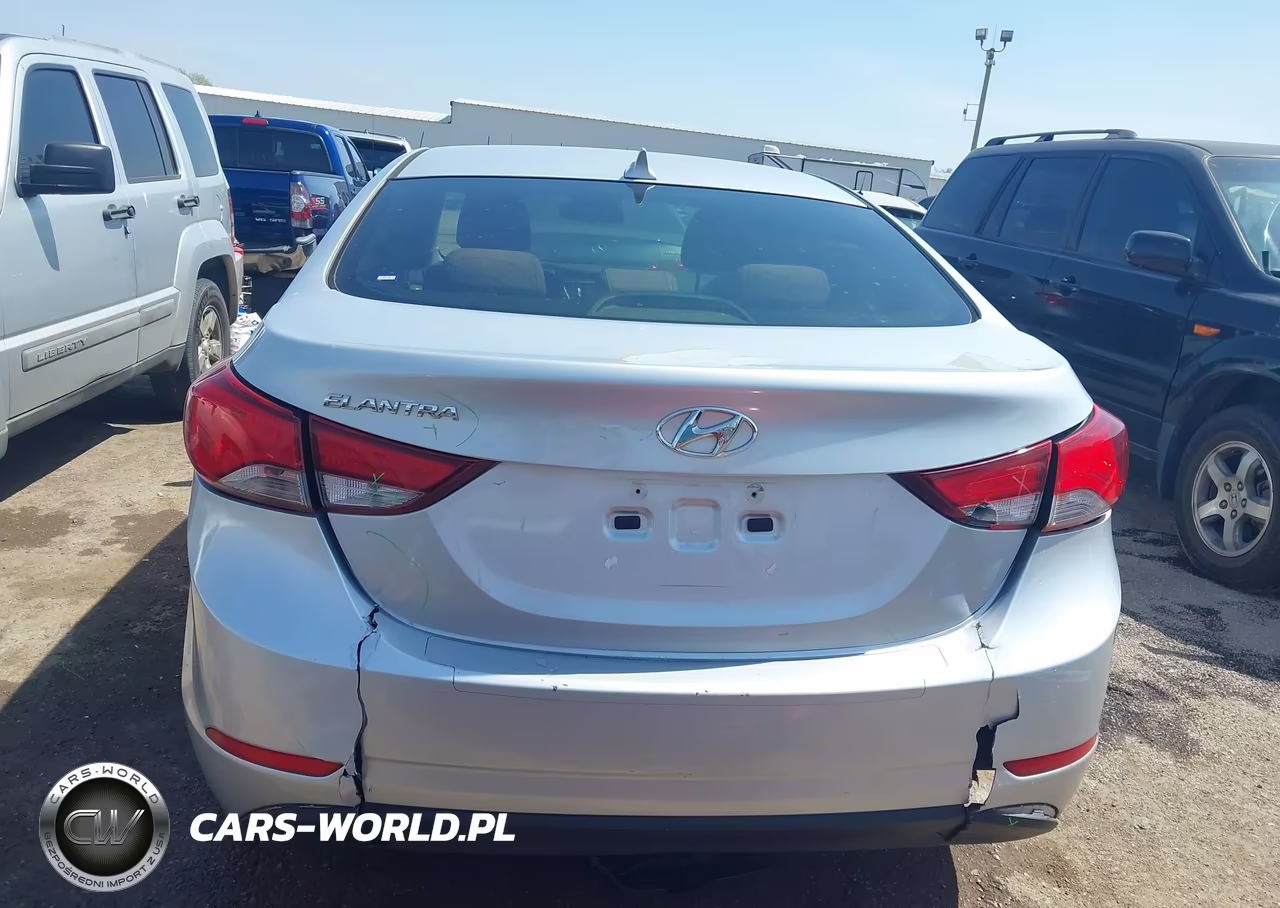 2015 Hyundai Elantra Se VIN:KMHDH4AEXFU362474 - 16