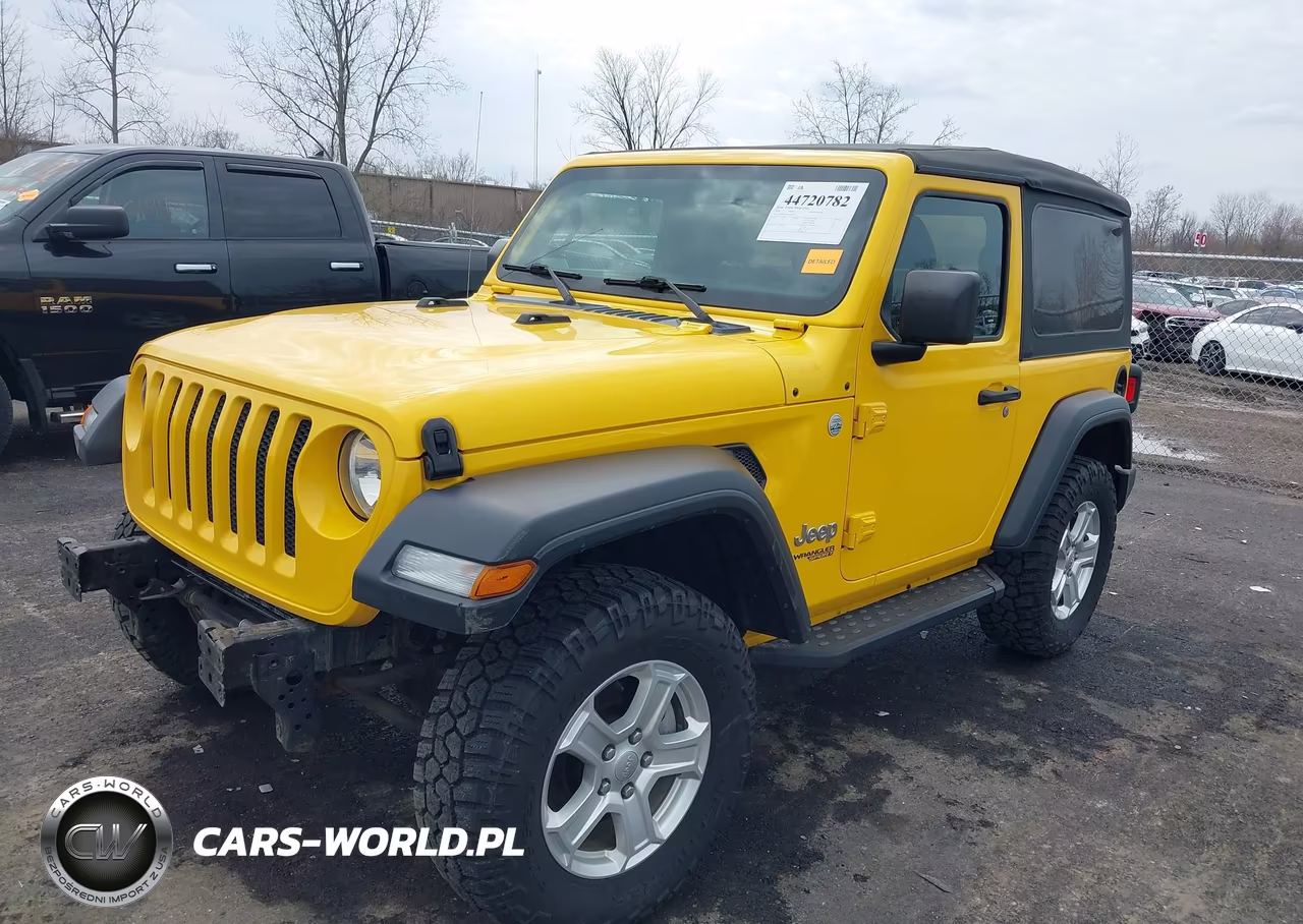2019 Jeep Wrangler Sport S 4X4 VIN:1C4GJXAG1KW630013 - 2
