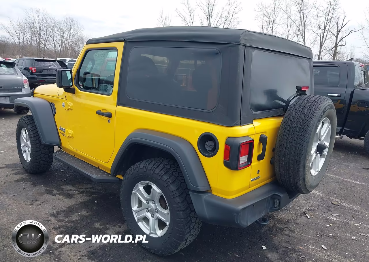 2019 Jeep Wrangler Sport S 4X4 VIN:1C4GJXAG1KW630013 - 3