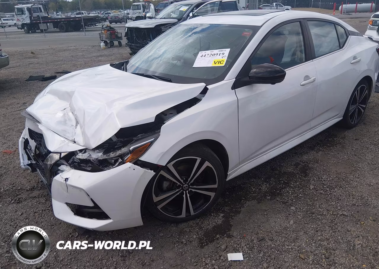 2021 Nissan Sentra Sr Xtronic Cvt VIN:3N1AB8DV0MY283887 - 2