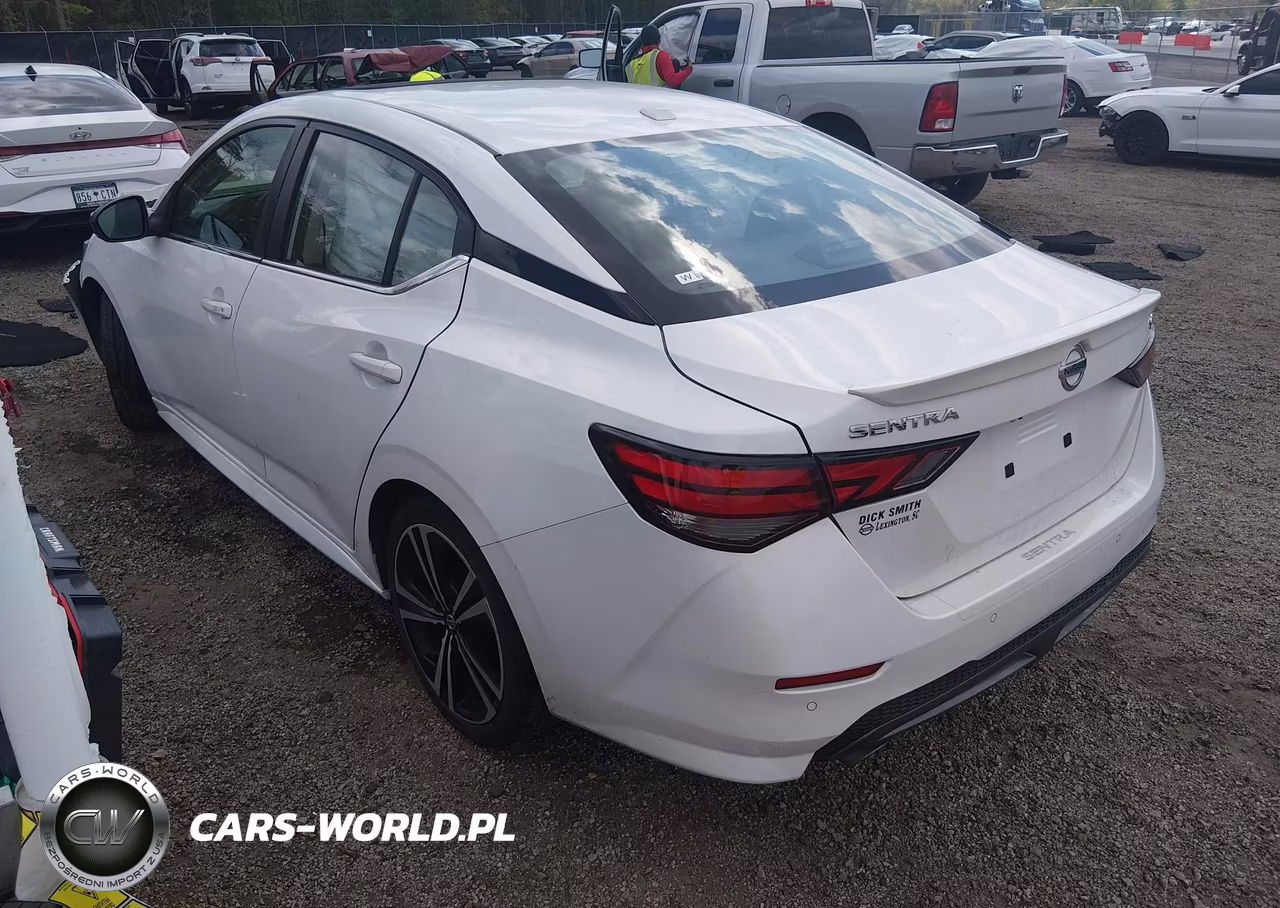 2021 Nissan Sentra Sr Xtronic Cvt VIN:3N1AB8DV0MY283887 - 3