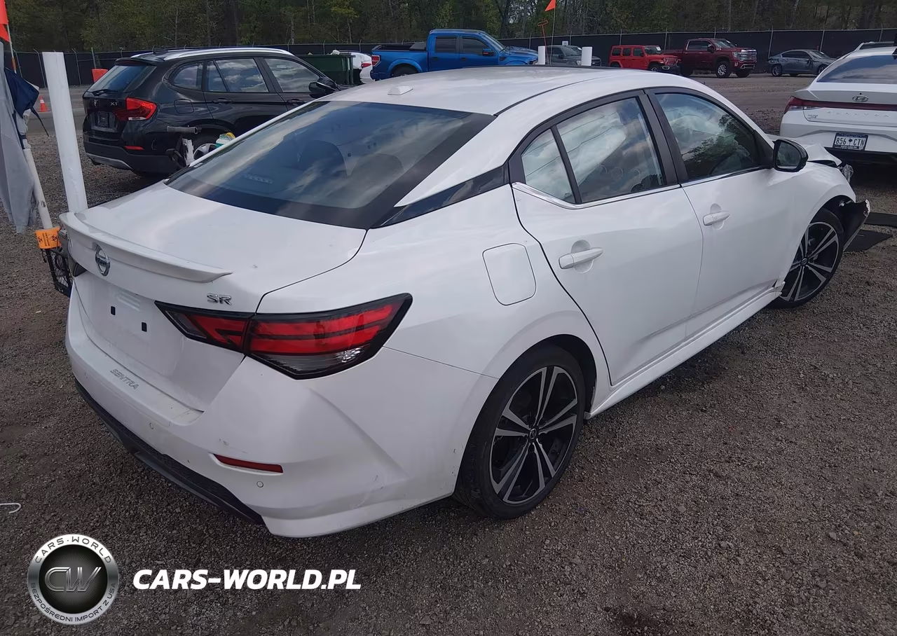 2021 Nissan Sentra Sr Xtronic Cvt VIN:3N1AB8DV0MY283887 - 4