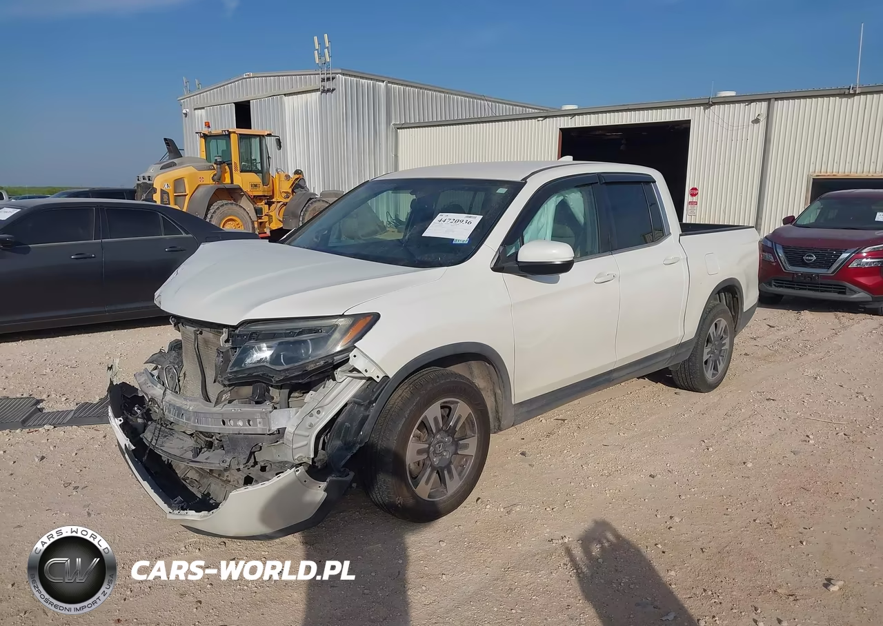 2018 Honda Ridgeline Rtl-T VIN:5FPYK3F68JB004558 - 2