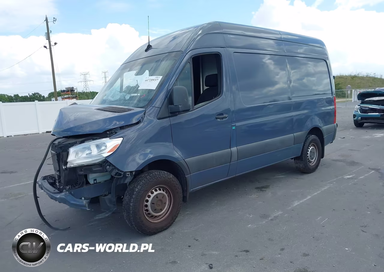2019 Mercedes Benz Sprinter 2500 Delivery Van VIN:WD4PF0CD5KP089186 - 2