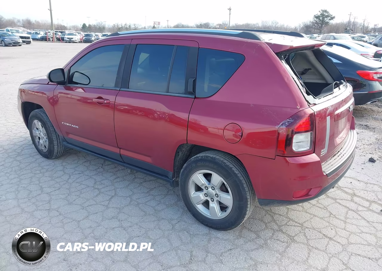 2014 Jeep Compass Sport VIN:1C4NJCBAXED508745 - 3
