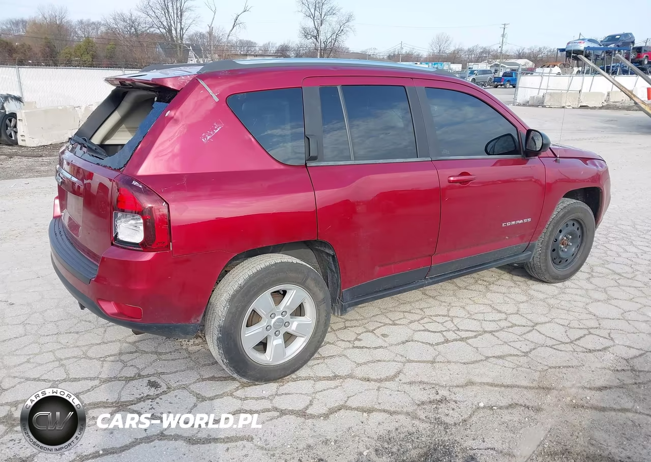 2014 Jeep Compass Sport VIN:1C4NJCBAXED508745 - 4