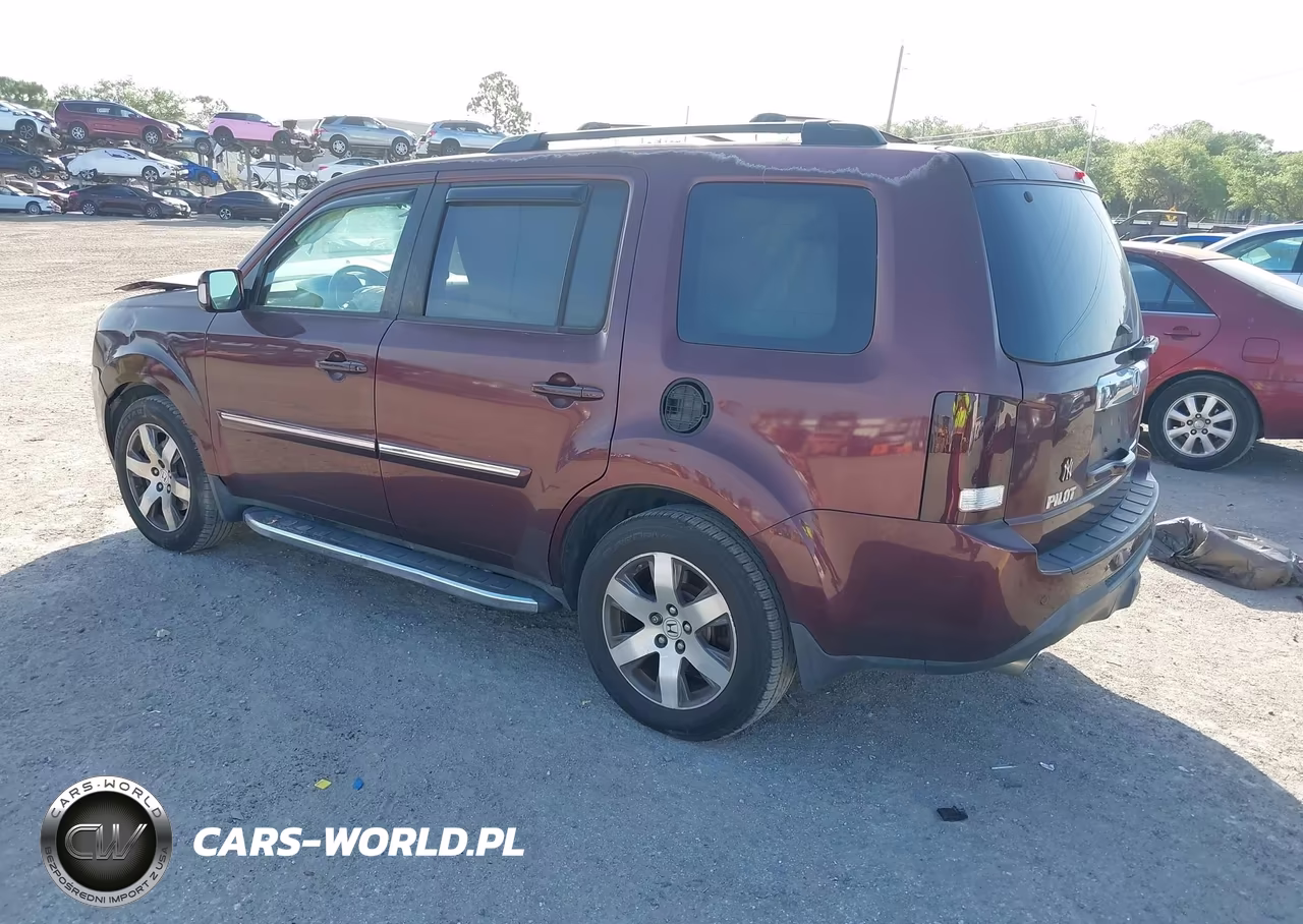 2013 Honda Pilot Touring VIN:5FNYF4H90DB066194 - 3