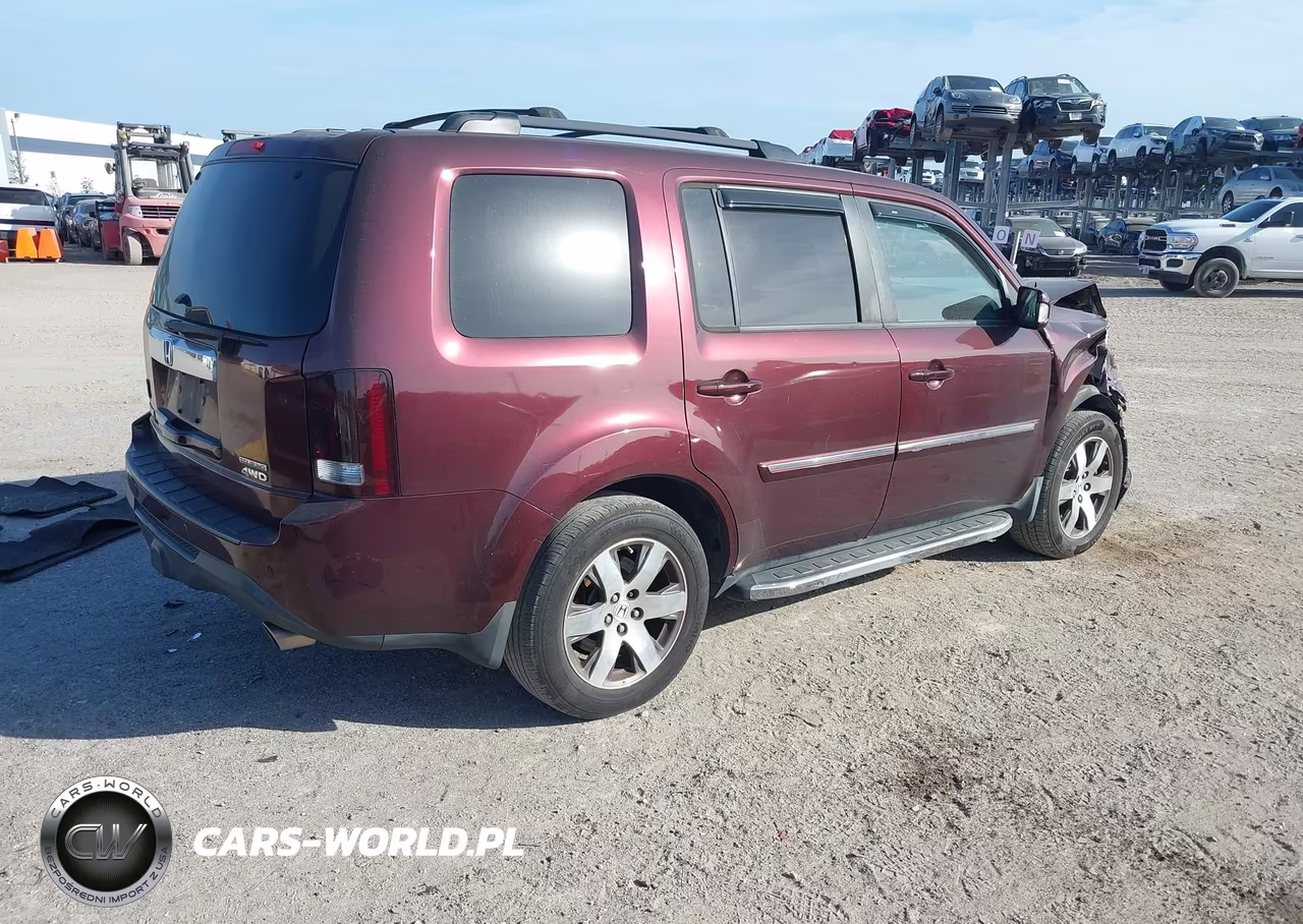 2013 Honda Pilot Touring VIN:5FNYF4H90DB066194 - 4
