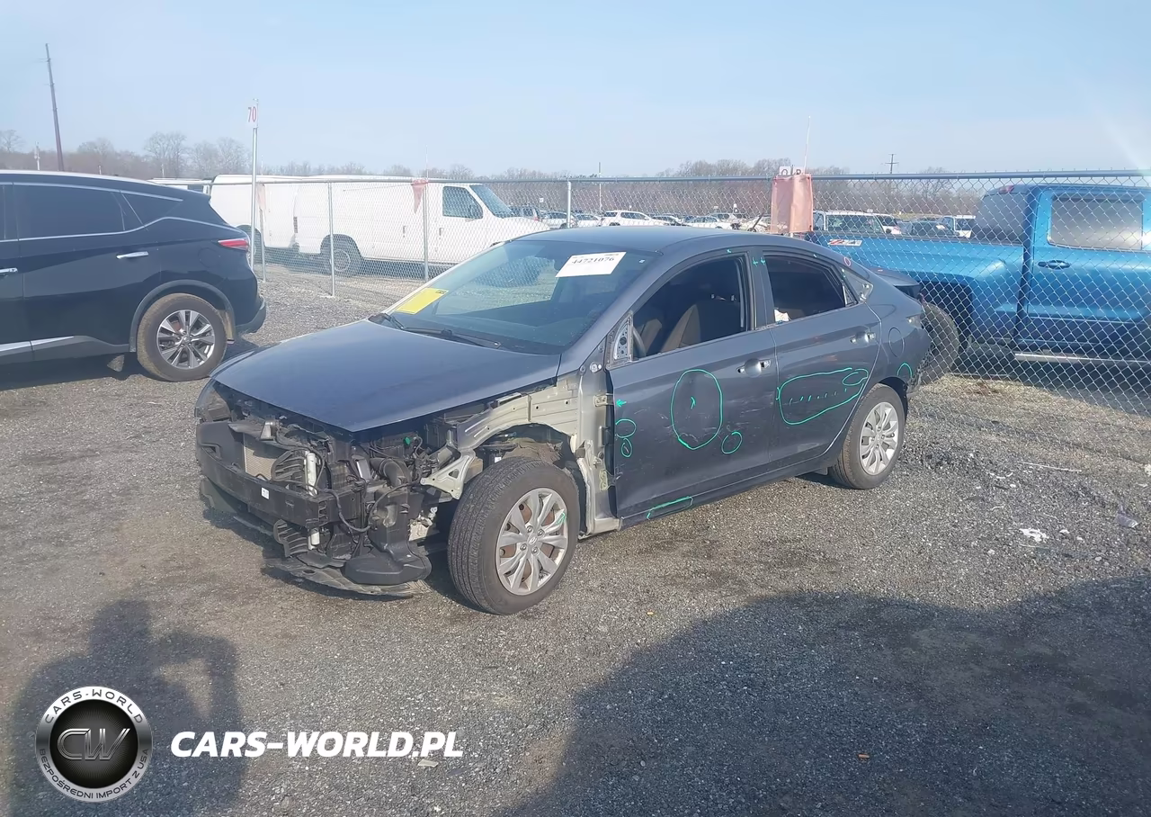 2020 Hyundai Accent Se VIN:3KPC24A63LE108142 - 2
