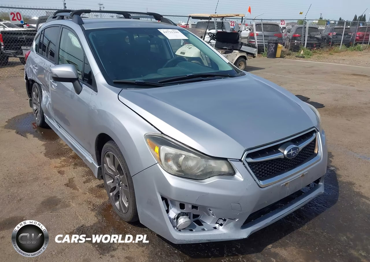2015 Subaru Impreza 2.0I Sport Premium