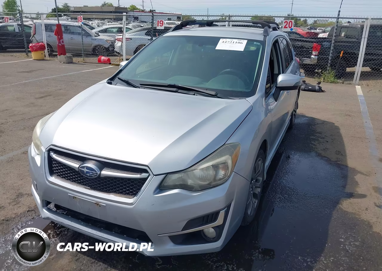 2015 Subaru Impreza 2.0I Sport Premium VIN:JF1GPAT62FG326372 - 2