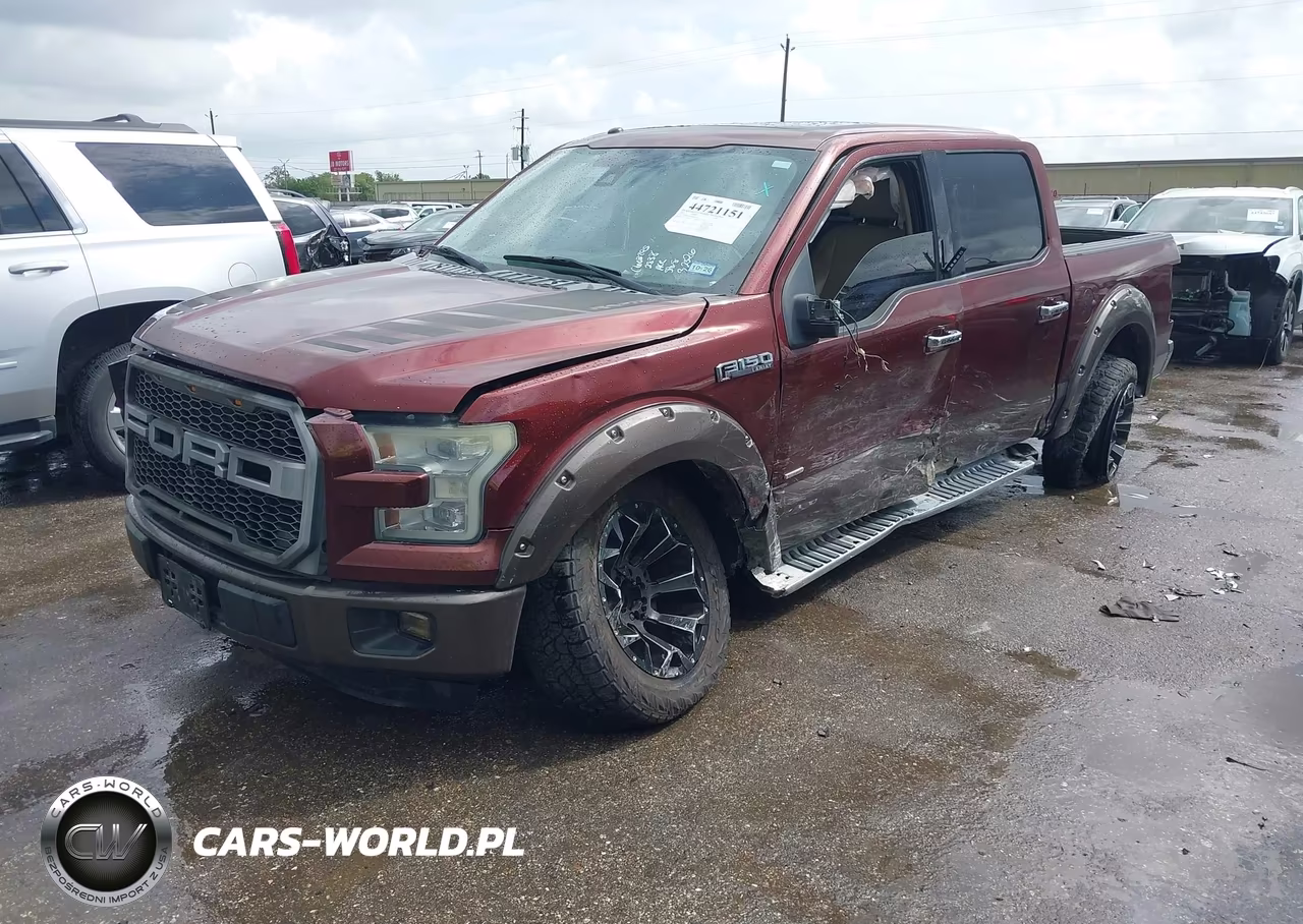 2015 Ford F-150 Lariat VIN:1FTEW1CG9FKE82838 - 2