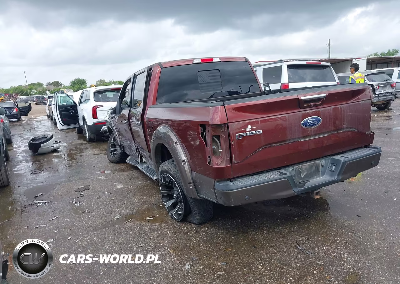 2015 Ford F-150 Lariat VIN:1FTEW1CG9FKE82838 - 3