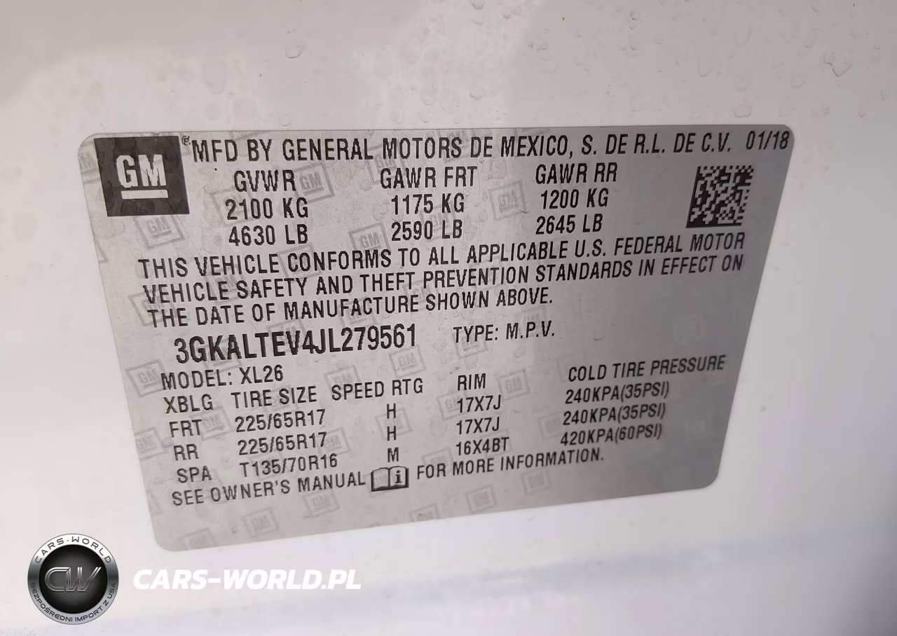 2018 GMC Terrain Sle VIN:3GKALTEV4JL279561 - 9