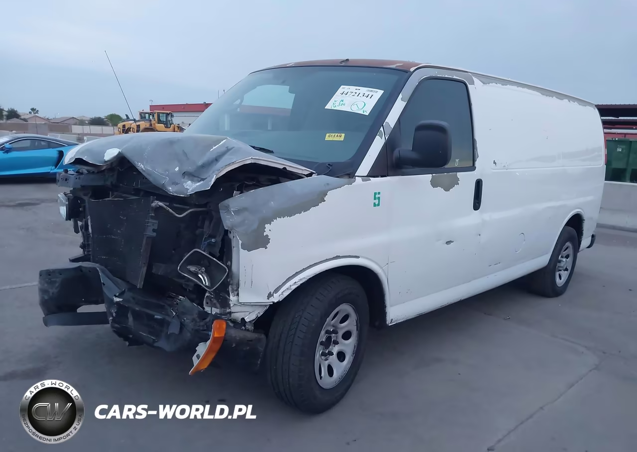 2012 Chevrolet Express 1500 Work Van VIN:1GCSGAFX6C1116963 - 2