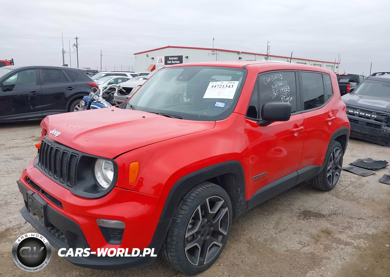 2021 Jeep Renegade Jeepster Fwd VIN:ZACNJCAB5MPM46145 - 2