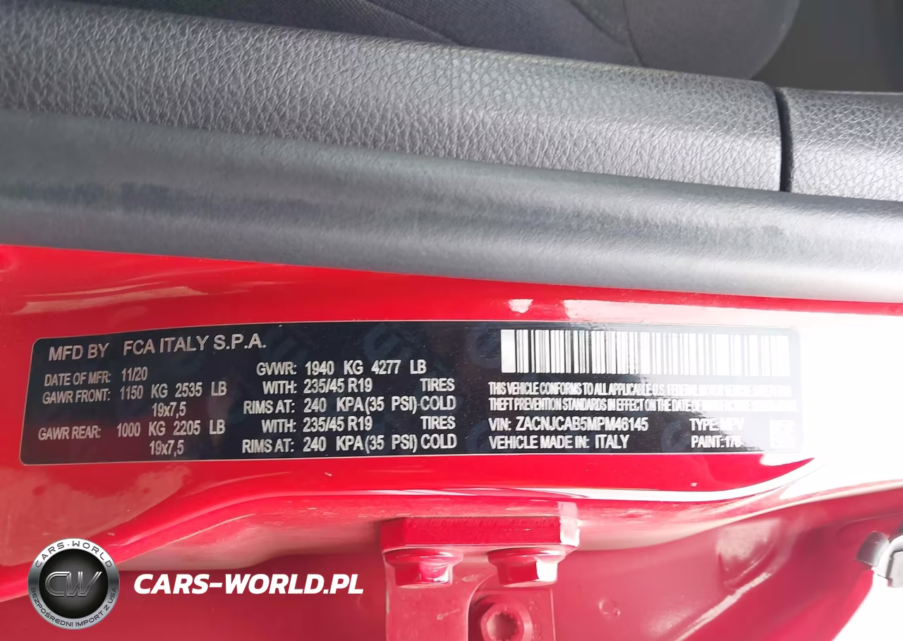 2021 Jeep Renegade Jeepster Fwd VIN:ZACNJCAB5MPM46145 - 9