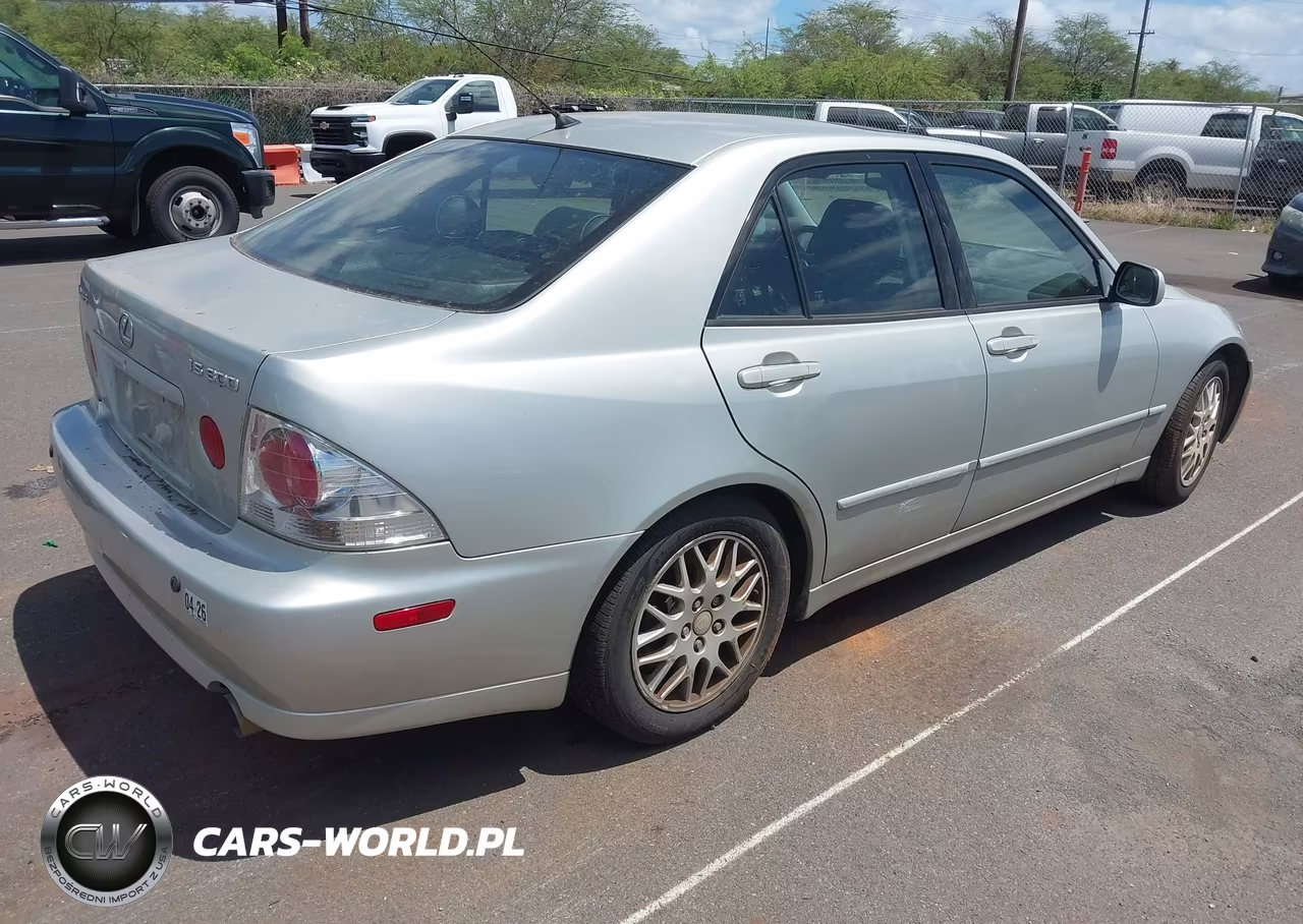 2003 Lexus Is 300 Base W-5-Speed Manual VIN:JTHBD192330068741 - 4