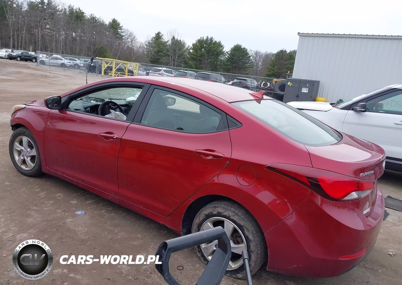 2014 Hyundai Elantra Se VIN:5NPDH4AE9EH469738 - 3