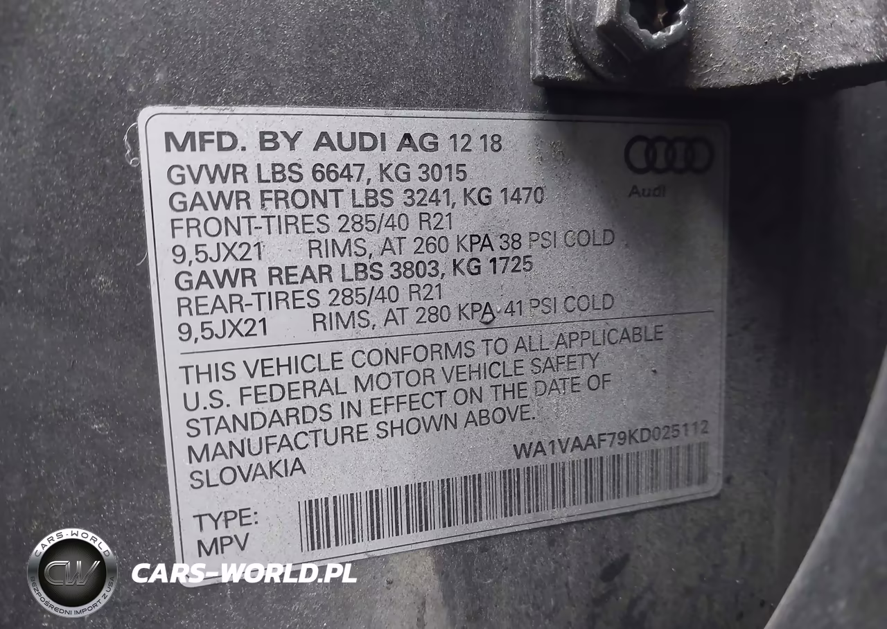 2019 Audi Q7 55 Premium VIN:WA1VAAF79KD025112 - 9