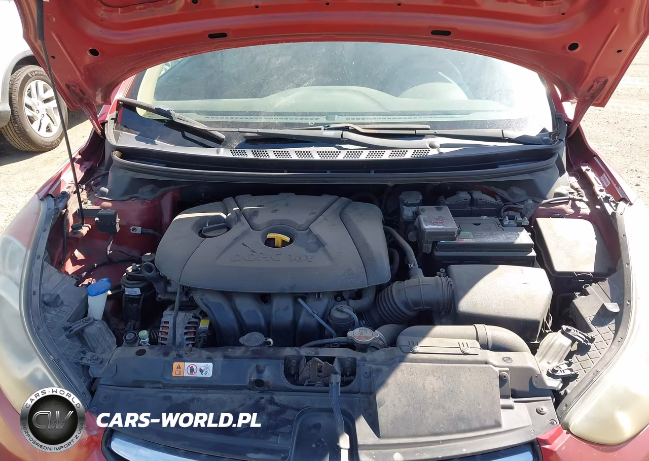 2012 Hyundai Elantra Gls (Ulsan Plant) VIN:KMHDH4AE3CU409968 - 10