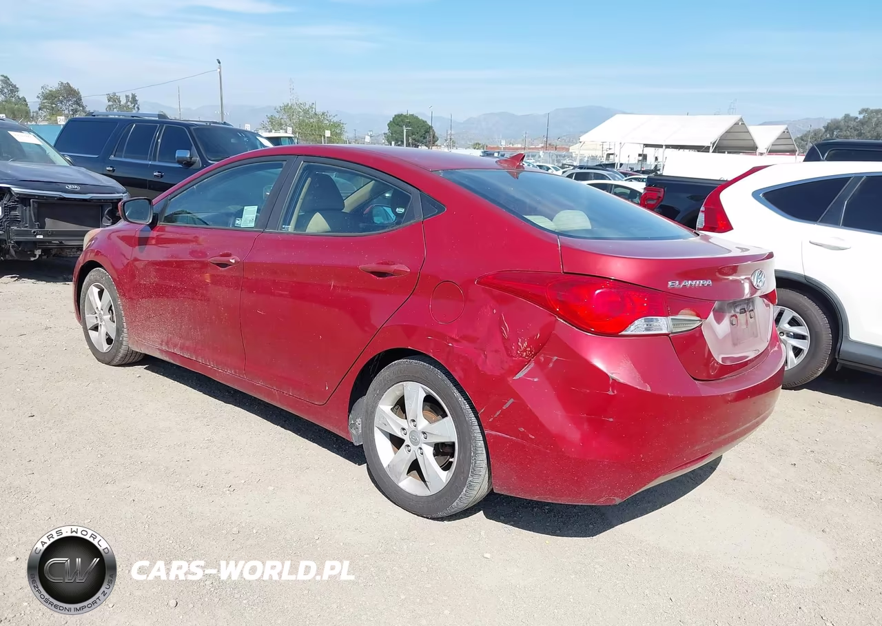 2012 Hyundai Elantra Gls (Ulsan Plant) VIN:KMHDH4AE3CU409968 - 3