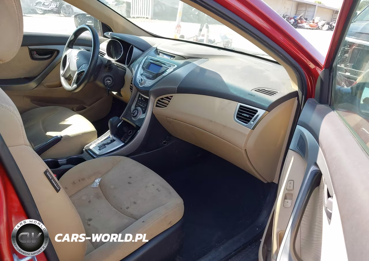 2012 Hyundai Elantra Gls (Ulsan Plant) VIN:KMHDH4AE3CU409968 - 5