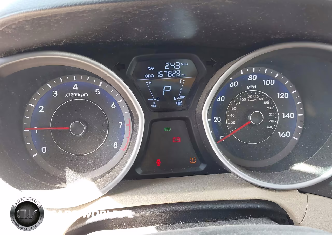 2012 Hyundai Elantra Gls (Ulsan Plant) VIN:KMHDH4AE3CU409968 - 7