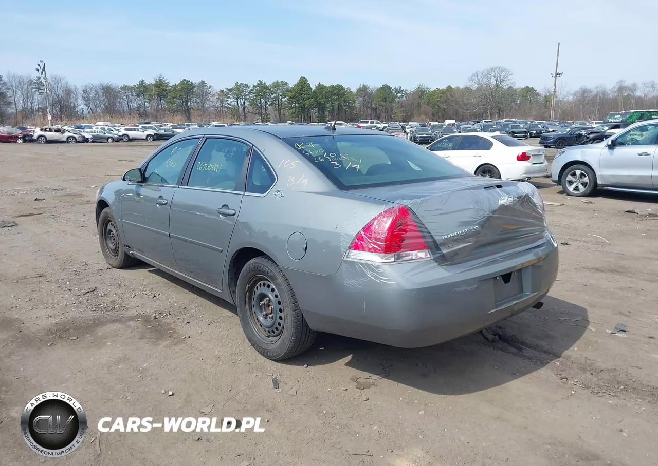 2008 Chevrolet Impala Ls VIN:2G1WB58N789273352 - 3