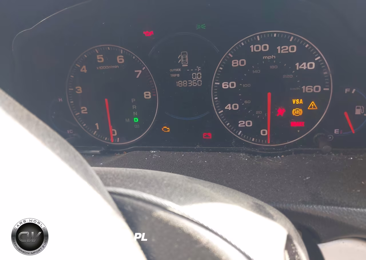 2004 Acura Tsx VIN:JH4CL96844C016405 - 7