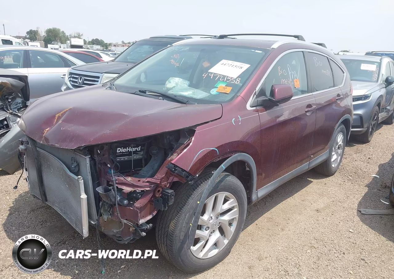 2016 Honda Cr-V Ex-L VIN:2HKRM3H77GH543695 - 2