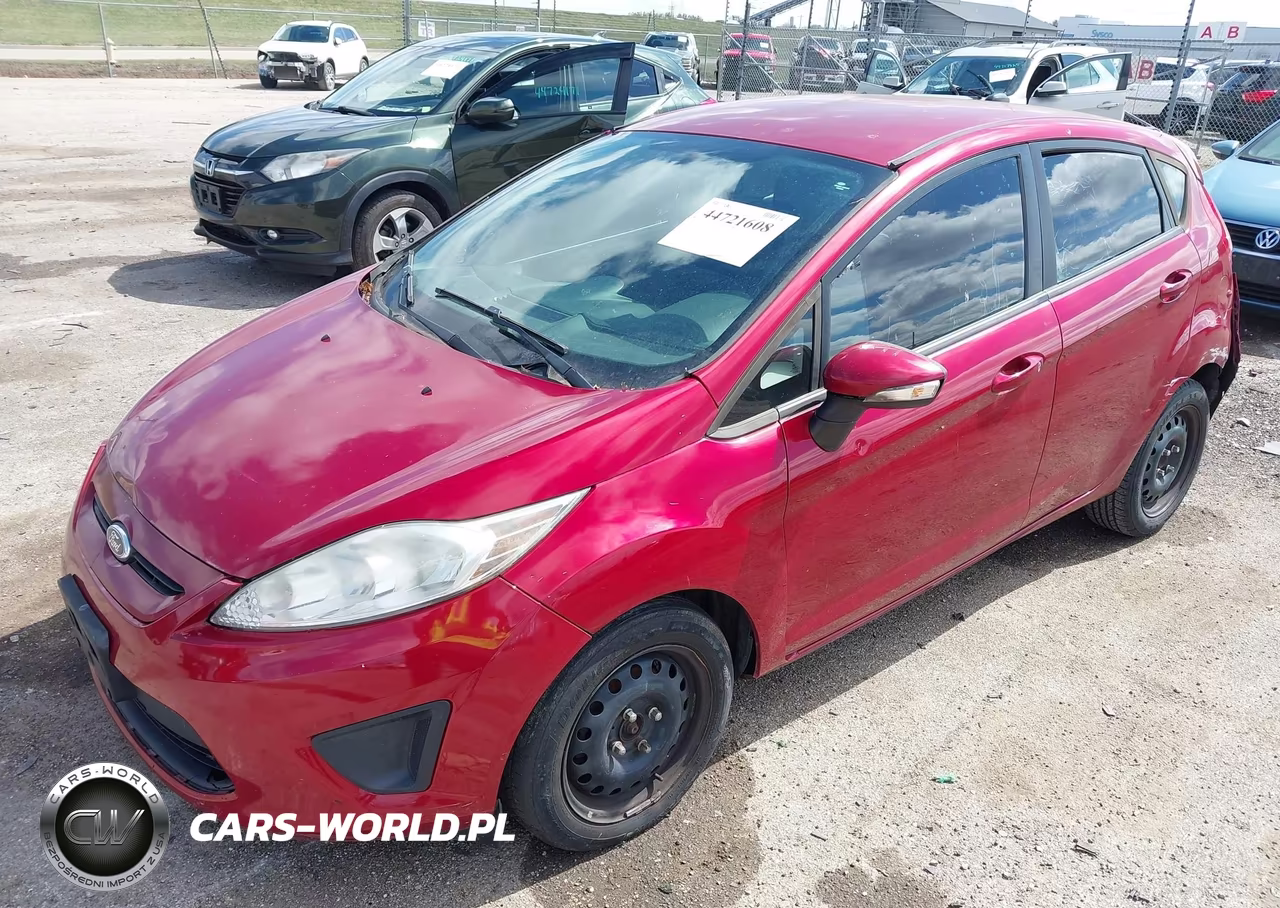 2013 Ford Fiesta Se VIN:3FADP4EJ6DM175447 - 2