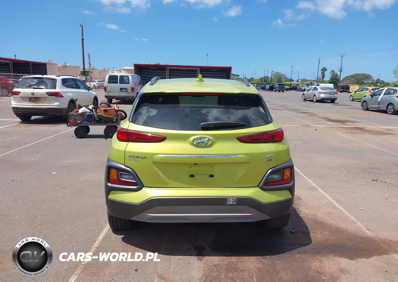 2019 Hyundai Kona Ultimate VIN:KM8K5CA51KU390667 - 17