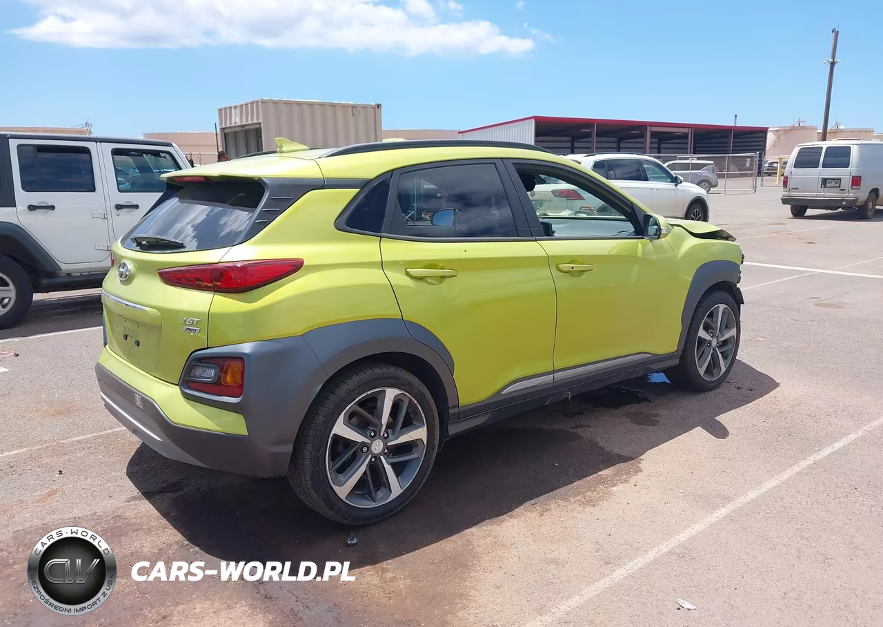 2019 Hyundai Kona Ultimate VIN:KM8K5CA51KU390667 - 4