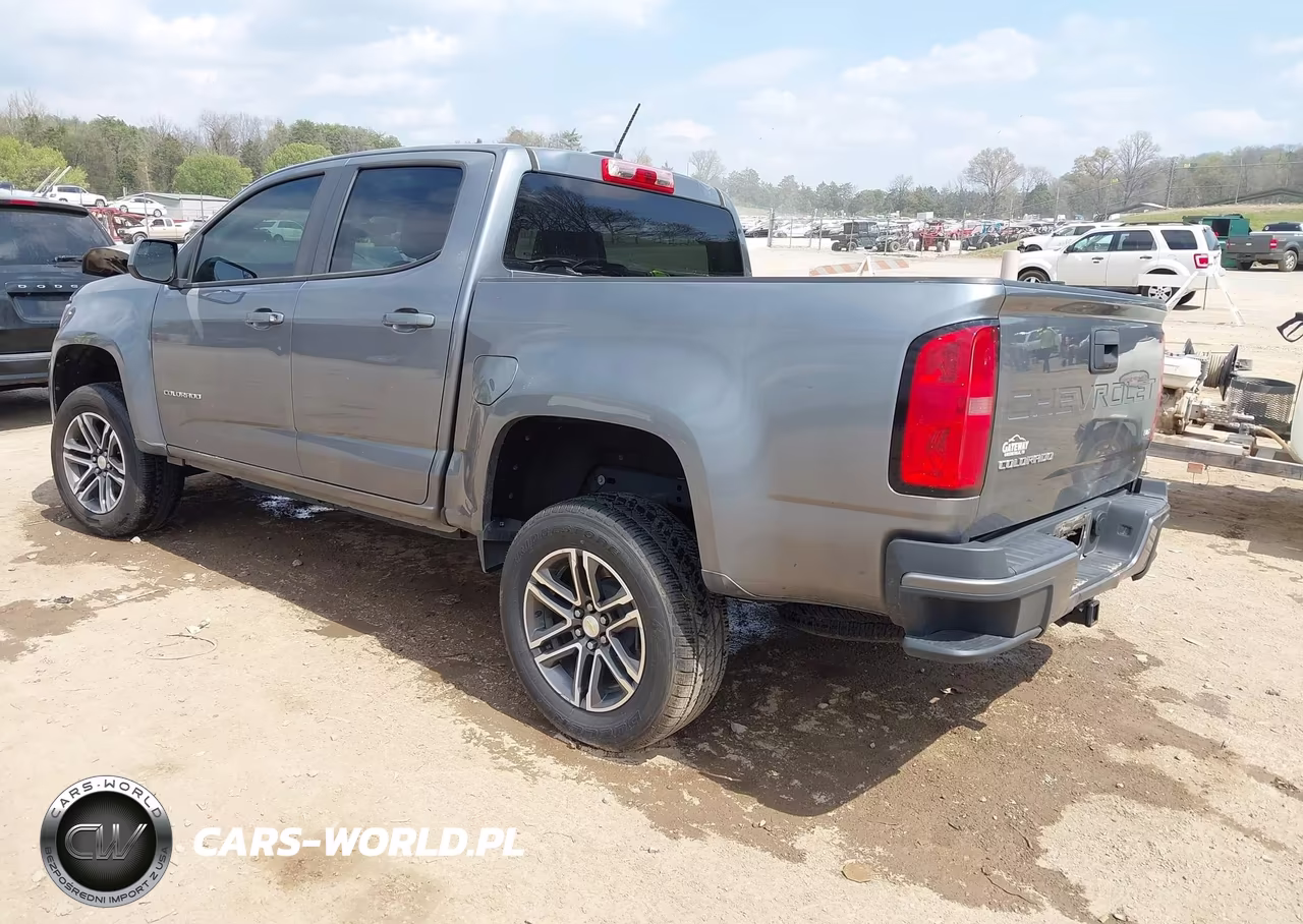 2021 Chevrolet Colorado 2Wd Short Box Wt VIN:1GCGSBEN7M1220230 - 3