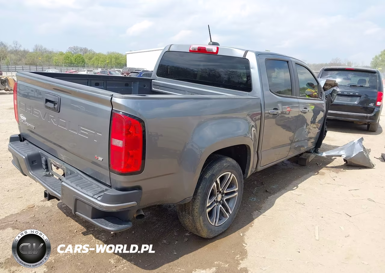 2021 Chevrolet Colorado 2Wd Short Box Wt VIN:1GCGSBEN7M1220230 - 4