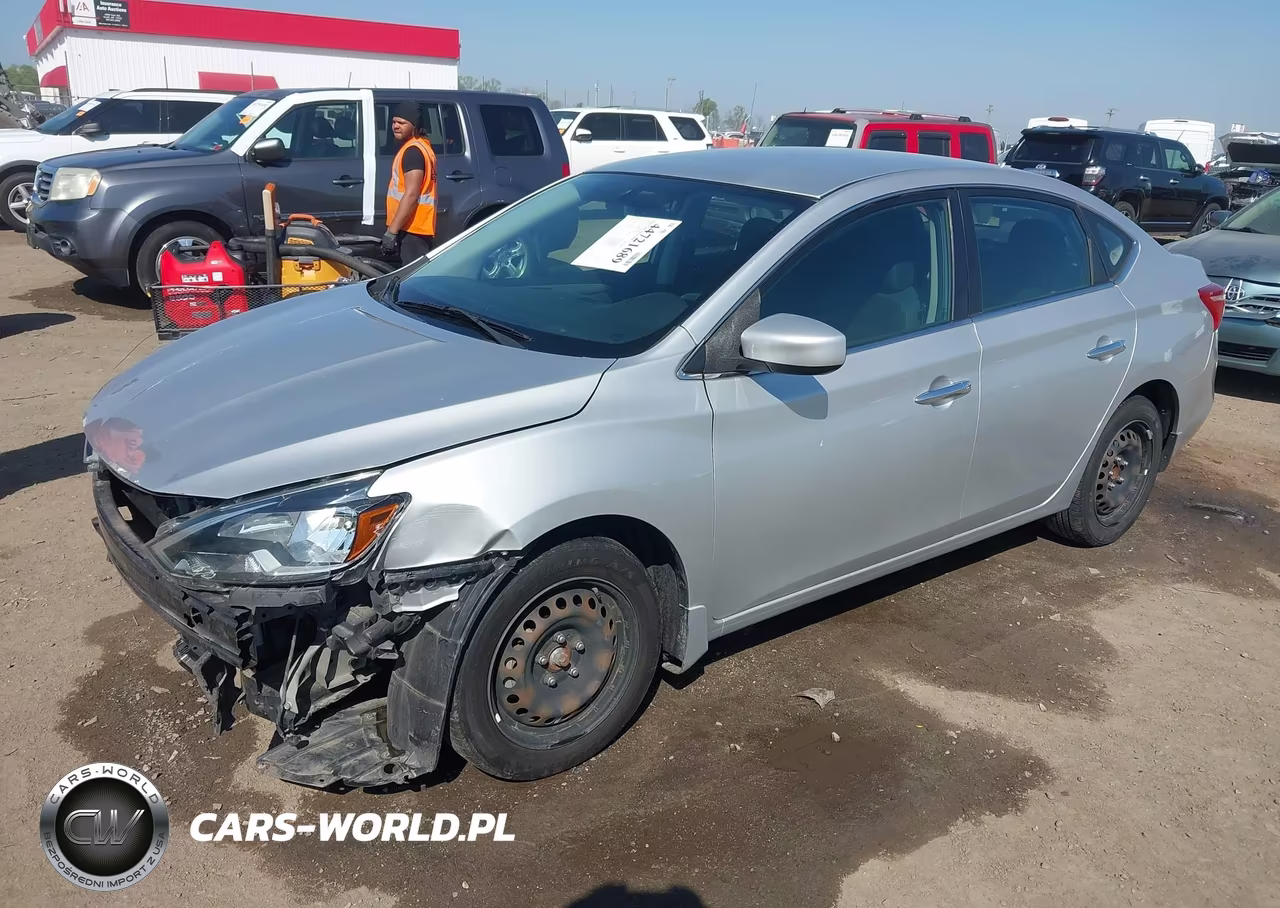 2019 Nissan Sentra S VIN:3N1AB7AP9KY285716 - 2