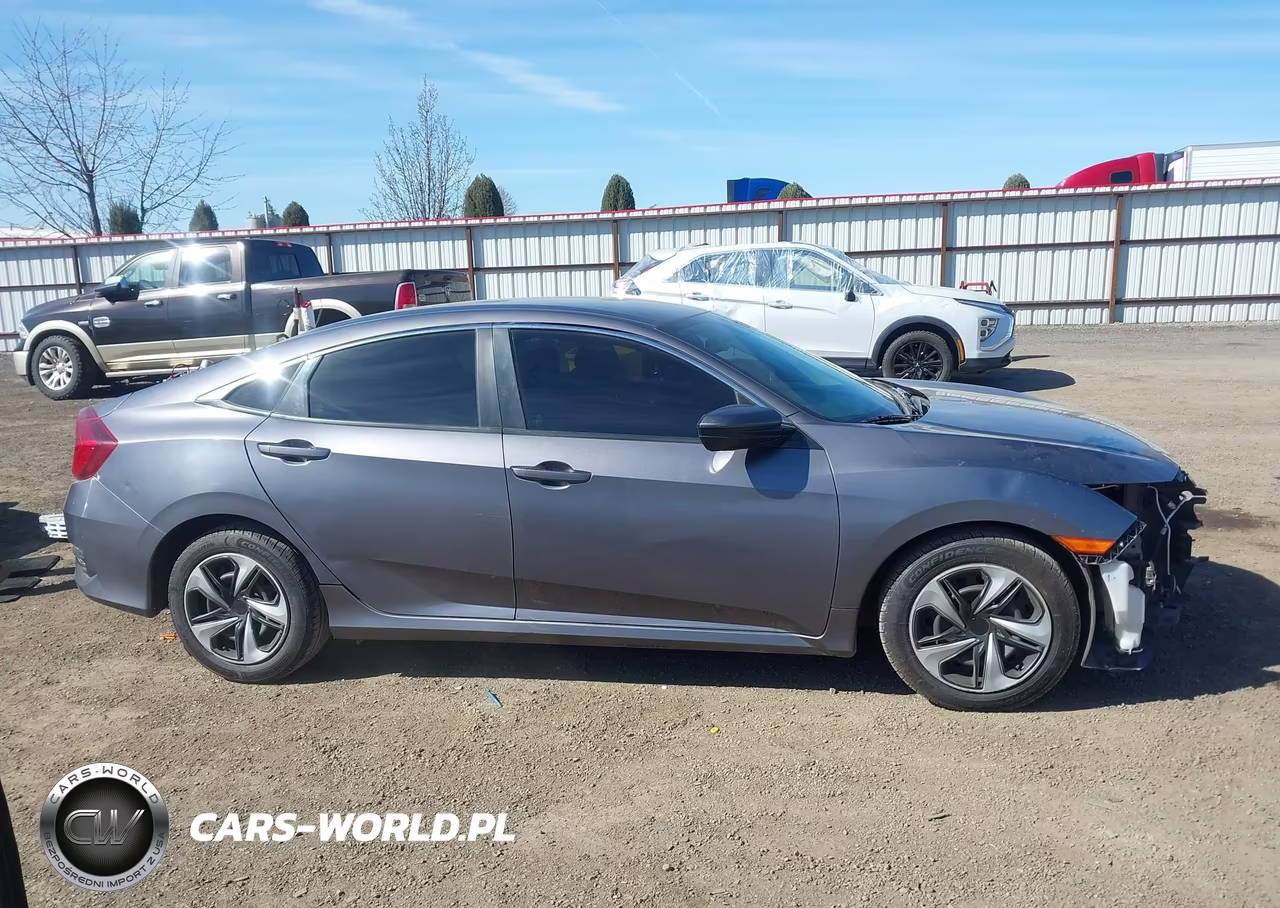 2019 Honda Civic Lx VIN:19XFC2F65KE029111 - 14